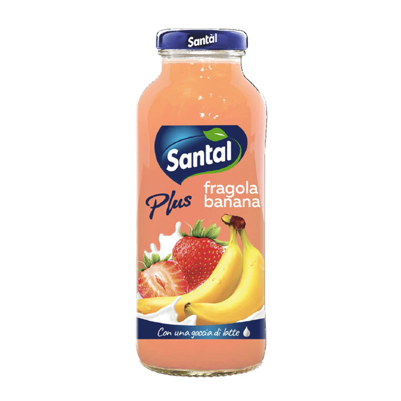 Santal Strawberry & Banana Milk 100% Φυσικός